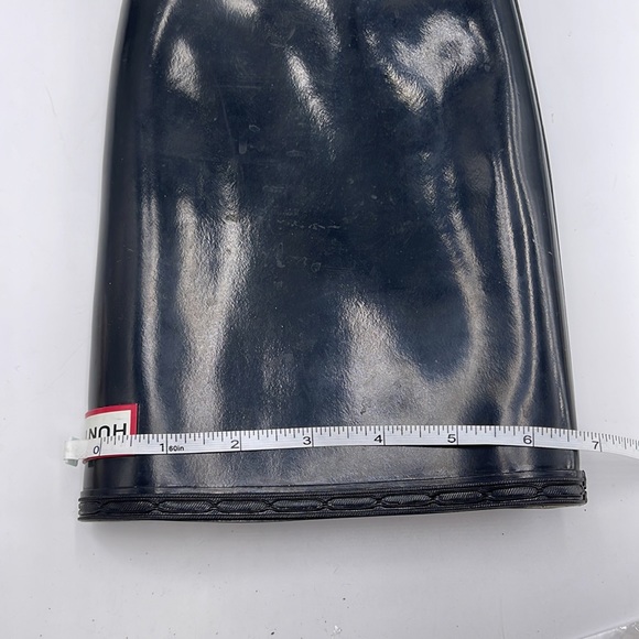 Hunter Tall Gloss Rain Boots Size 8 M - Picture 11 of 13